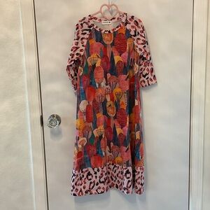 Girls multicolor dress Size 8